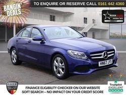 Blue Used 2017 Mercedes C220 Executive Sedan | £14,450 (Good price)