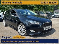 Black Used 2016 Ford Focus Zetec Hatchback | £7,795 (Fair price)