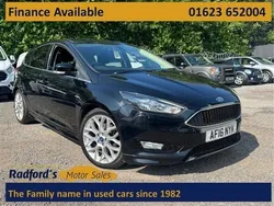Black Used 2016 Ford Focus Zetec Hatchback | £7,795 (Fair price)