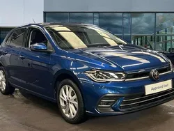 Blue Used 2021 VW Polo Style Hatchback | £16,198 (Fair price)