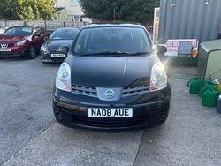Black Used 2008 Nissan Note Visia MPV | £2,295 (A bit pricey)
