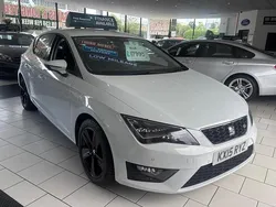 White Used 2015 Seat Leon FR Hatchback | £7,995 (Fair price)