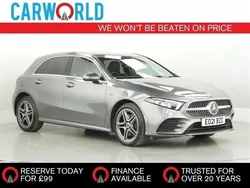 Grey Used 2021 Mercedes A250 AMG line Hatchback | £19,680 (Fair price)