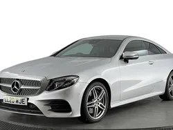 Silver Used 2020 Mercedes E350 AMG line Coupe | £24,470 (Super price)