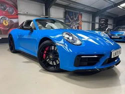 Blue Used 2021 Porsche 911 Cabriolet | £110,995 (Fair price)