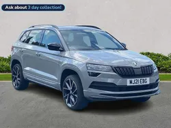 Grey Used 2021 Skoda Karoq SportLine SUV | £19,990 (Good price)