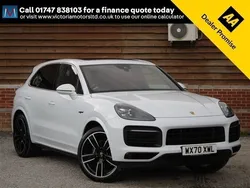 White Used 2020 Porsche Cayenne SUV | £49,995 (Good price)