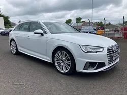 White Used 2019 Audi A4 S-Line Estate | £17,995 (Good price)