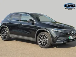 Black Used 2022 Mercedes EQA350 AMG Line Premium SUV | £24,895 (Fair price)