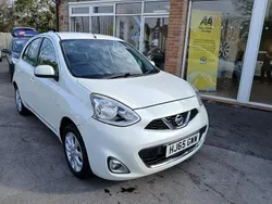 White Used 2015 Nissan Micra Acenta Hatchback | £3,495 (Fair price)