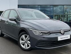 Dolphin grey metallic Used 2022 VW Golf VIII Life Hatchback | £15,164 (Fair price)