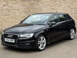 Black Used 2014 Audi A3 Sportback S-Line Hatchback | £8,695 (A bit pricey)