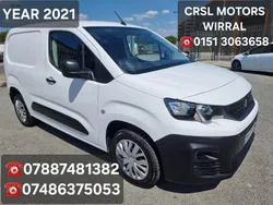 White Used 2021 Peugeot Partner MPV | £7,495 (Fair price)
