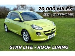 Yellow Used 2013 Vauxhall Adam Jam Hatchback | £6,495 (Fair price)