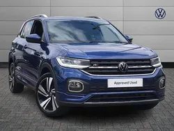 Blue Used 2023 VW T-Cross R-line SUV | £19,590 (Fair price)