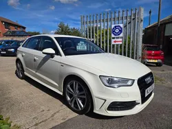 White Used 2014 Audi A3 S-Line Hatchback | £5,595 (Expensive)