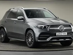 Selenite gray metallic finish Used 2022 Mercedes GLE350 AMG line SUV | £38,000 (A bit pricey)