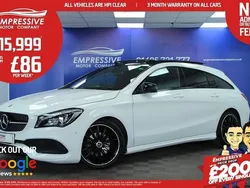 White Used 2019 Mercedes CLA200 Shooting Brake AMG line Estate | £15,999