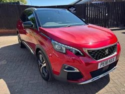 Red Used 2018 Peugeot 3008 GT-line Hatchback | £8,950 (Fair price)