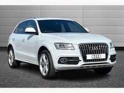 White Used 2016 Audi Q5 S-line plus SUV | £16,950 (Fair price)