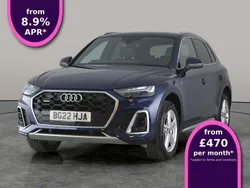 Blue Used 2022 Audi Q5 S-Line SUV | £31,223 (Good price)