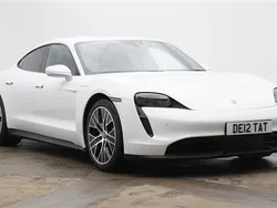 White Used 2022 Porsche Taycan Performance Package Sedan | £37,950