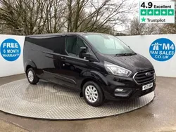 Shadow black (metallic paint) Used 2021 Ford Transit Custom Limited | £17,495 (Super price)