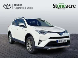 White Used 2016 Toyota RAV4 Hybrid SUV | £16,000 (Good price)