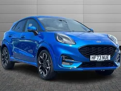 Blue Used 2023 Ford Puma ST-Line X Hatchback | £18,792 (Fair price)
