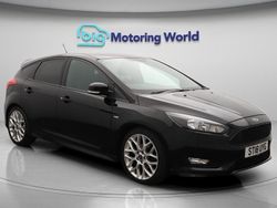 Black Used 2018 Ford Focus ST-Line Hatchback | £10,400 (Fair price)