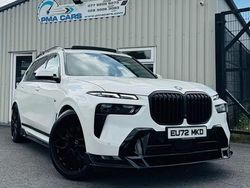 White Used 2022 BMW X7 M Sport SUV | £67,500 (Expensive)