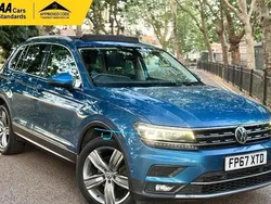 Blue Used 2017 VW Tiguan SEL SUV | £11,995 (Fair price)