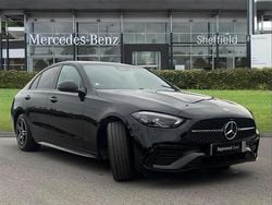 Black Used 2025 Mercedes C300e Urban Sedan | £37,385