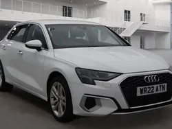 White Used 2022 Audi A3 Sportback Sport Hatchback | £17,499 (Fair price)