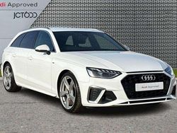 White Used 2022 Audi A4 S-Line Estate | £25,953 (A bit pricey)