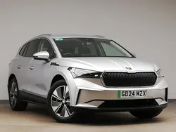 Silver Used 2024 Skoda Enyaq iV SUV | £30,998 (Fair price)