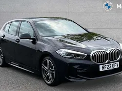 Black sapphire Used 2022 BMW 118 M Sport Hatchback | £21,863 (Fair price)