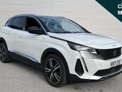 White Used 2021 Peugeot 3008 Premium | £16,834 (Fair price)