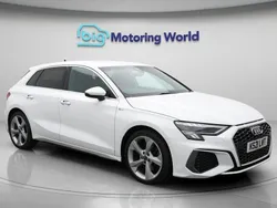White Used 2021 Audi A3 Sportback S-Line Hatchback | £18,100 (Fair price)