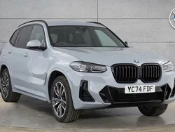 Grey Used 2024 BMW X3 M Sport SUV | £43,361 (Fair price)