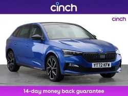 Blue Used 2022 Skoda Scala Monte Carlo Hatchback | £15,999 (Fair price)