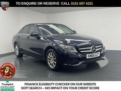 Blue Used 2017 Mercedes C200 SE Sedan | £8,970 (Super price)