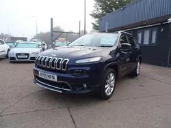 Blue Used 2015 Jeep Cherokee Limited SUV | £5,795 (Fair price)