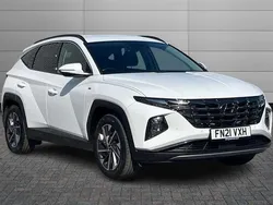 White Used 2021 Hyundai Tucson Premium SUV | £17,995 (Fair price)