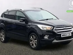 Black Used 2018 Ford Kuga Zetec SUV | £10,599 (Fair price)