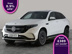 White Used 2021 Mercedes EQC400 AMG line SUV | £25,817 (Good price)