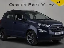 Blue Used 2022 Ford Ecosport ST-Line SUV | £10,175 (Fair price)