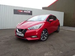 Red Used 2017 Nissan Micra N-Connecta Hatchback | £4,995