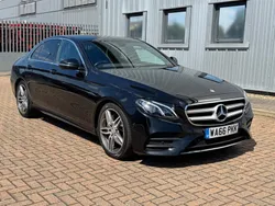 Black Used 2016 Mercedes E220 AMG line Sedan | £10,000 (Fair price)