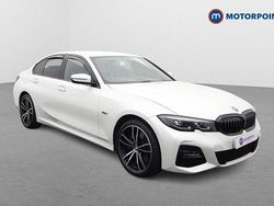 White Used 2021 BMW 330e M Sport Sedan | £23,499 (Fair price)